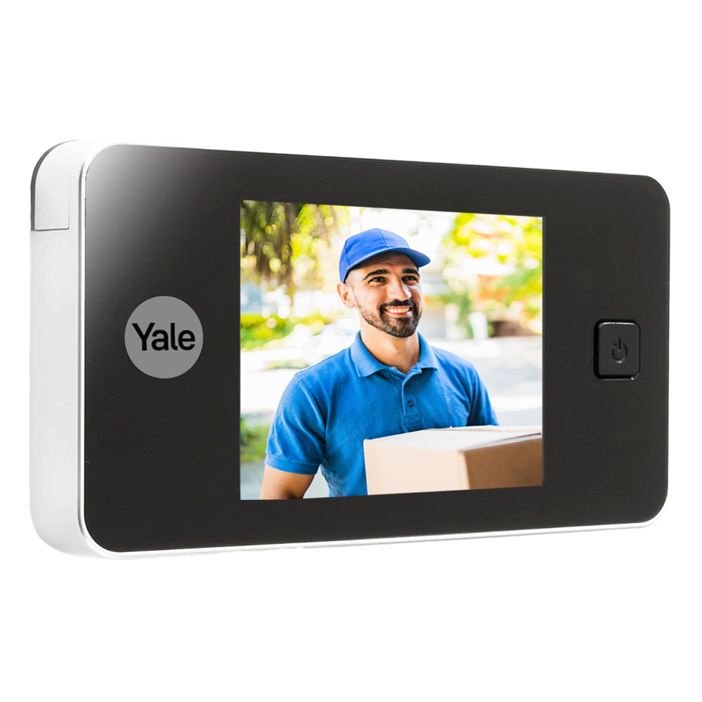 YALE-DOORVIEWER500-SILVER