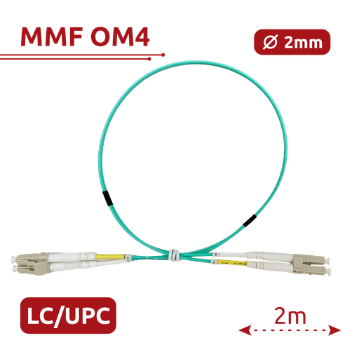 [SF-LC-UPC-LC-UPC-OM4-DX-2M-A] SF-LC-UPC-LC-UPC-OM4-DX-2M-A